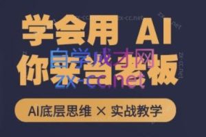 墨竹老师·从0基础到AI高手(第二期)