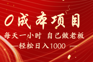 全网首发全新项目，每天被动收益1000+，长期管道收益！