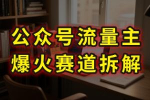 AI公众号流量主爆火赛道拆解—剧评领域，86分钟干货分享