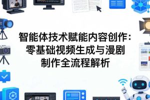 AI智能体技术赋能内容创作：零基础视频生成与漫剧制作全流程解析