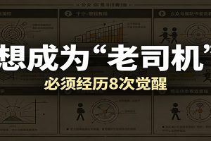 某公众号付费文章：想成为“老司机”，必须经历8次觉醒